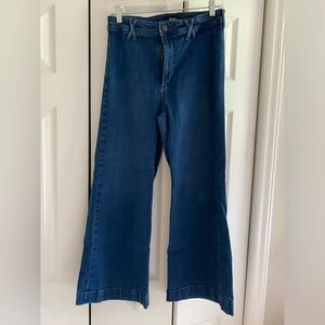 Paige Anessa wide leg crop jeans size 30